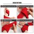 2pcs Weight Lifting Wrist Straps Silicone Non slip Wear resistant Gym Lifting Straps For Fitness Bodybuilding Training red
