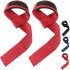 2pcs Weight Lifting Wrist Straps Silicone Non slip Wear resistant Gym Lifting Straps For Fitness Bodybuilding Training blue