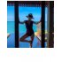 2pcs Women Fashion Split Swimsuit Backless Slim Fit Underwire Bra Bodysuit Two piece Swimwear For Hot Spring wine red M