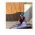 2pcs Women Fashion Split Swimsuit Backless Slim Fit Underwire Bra Bodysuit Two piece Swimwear For Hot Spring wine red XL