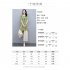 2pcs Women Fashion Sports Suit Short Sleeves Round Neck Sweet Printing Shirt Casual Cropped Pants Two piece Set green M