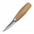 2pcs Wood Carving Tools With Grey Wood Handle Stainless Steel Blade Wood Carving Tools Set Wood Carving Kit Wood Carving Knives For Beginners Woodworking 2xStai