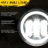 2pcs set 4 inches 30 watts 6000K for jeep LED Angel Eye Fog Lamp White light