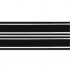 2pcs set 72 inch x3 inch DIY Black Car Body Vinyl Racing Stripe Pinstripe Decal Stickers white