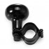 2pcs set Car Steering Wheel Suicide Spinner Power Knob with Clamp  for All Vehicles 2 black