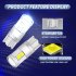 2pcs set Car Super Bright LED Bulbs T10 9smd Lens Brake Light Turn Signal Indoor Reading Light White light
