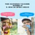 2pcs set Children Walkie Talkie Kids Transceiver Handheld 3km Range Lanyard Mini Toy Birthday Gift Blue Pink