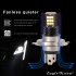 2pcs set H4 9003 8 Rows 24SMD High Brightness LED Anti fog Lights Bulb