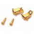 2pcs set Roller Style String Retainers Tree for Electric Guitar Gold