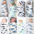 2pcs set Soft Cotton Baby Swaddled Muslim Blanket   Matching Hat shark