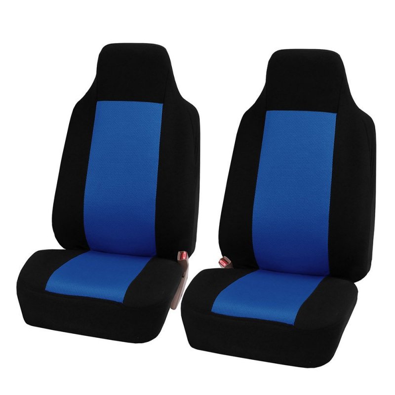 2pcs/set Universal Car Front Seat Cushion-Blu