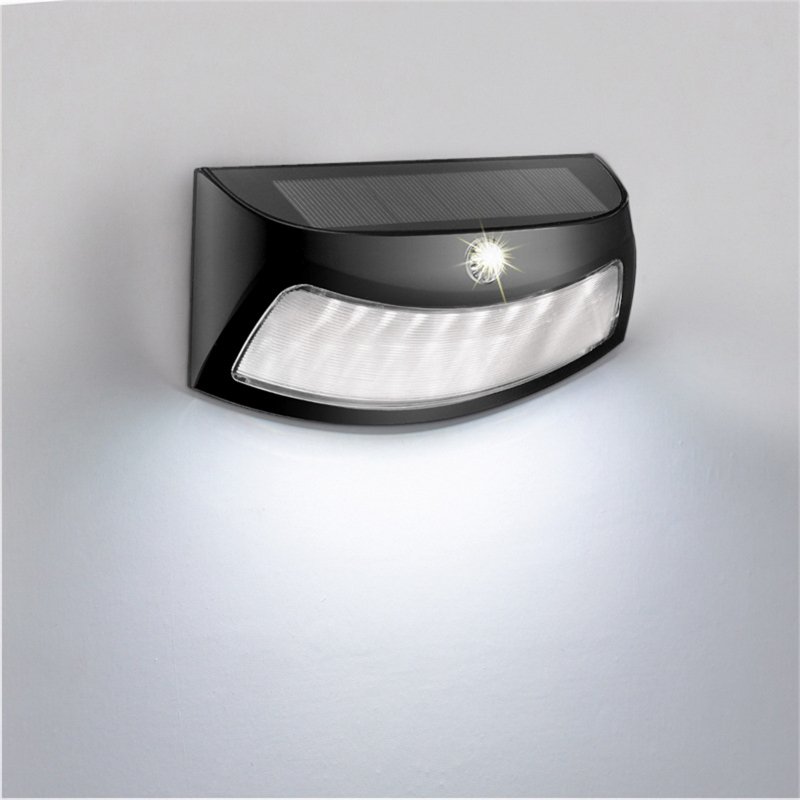 2v 200mah Solar Wall Light Outdoor Ip65 Waterproof Solar Lamp For Yard Patio Garden Pathway Porch Decor
