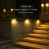 2v 200mah Solar Wall Light Outdoor Ip65 Waterproof Solar Lamp For Yard Patio Garden Pathway Porch Decor Black shell white light