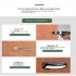 2v 200mah Solar Wall Light Outdoor Ip65 Waterproof Solar Lamp For Yard Patio Garden Pathway Porch Decor Black shell white light