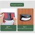 2v 200mah Solar Wall Light Outdoor Ip65 Waterproof Solar Lamp For Yard Patio Garden Pathway Porch Decor Black shell white light