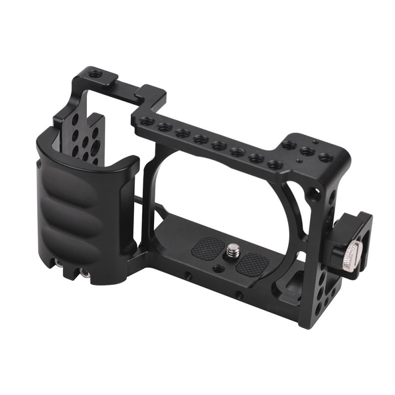 for Sony A6000 A6300 A6500 NEX7 Video Camera Cage + Hand Grip Kit Film Making System with Cable Clamp 