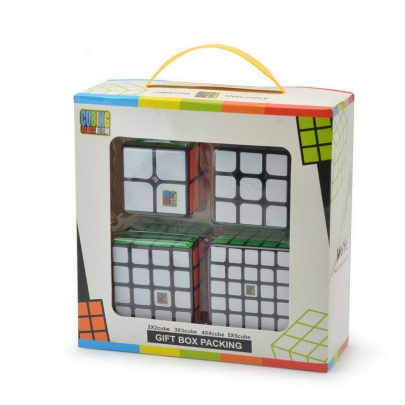 2x2 3x3 4x4 5x5  Cube Toy Set Puzzle Magic Cube black