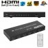 2x4 2 to 4 Full HD 4K 3D HDMI Splitter Amplifier Spdif Audio   Infrared Remote Control US Plug