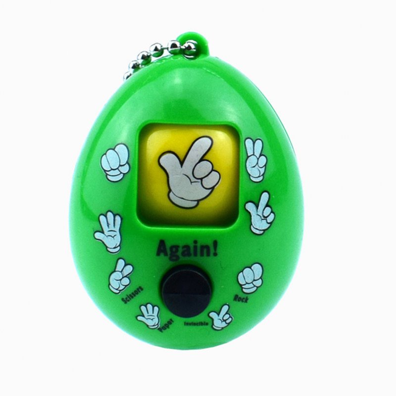 Games  Keychain  Pendant Fist Hands Scissors Play Toy Colorful Round Egg Keychain Party Interactive Toy 