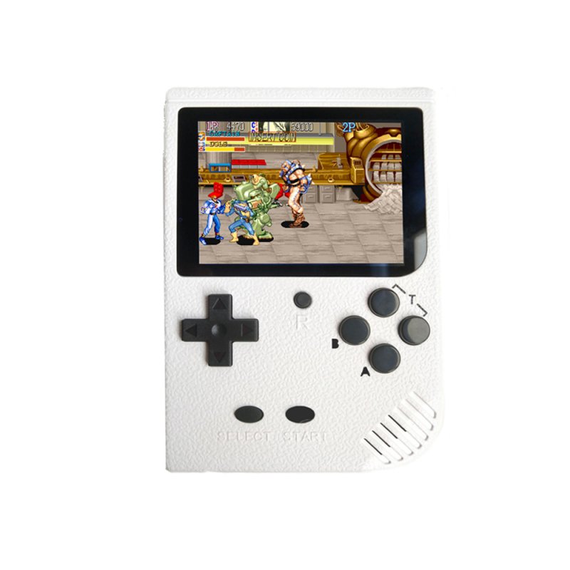 3.0 Inch Color Screen Retro Mini FC Nostalgic Game Console GBA Arcade Classic SUP2000 In 1 Game Handheld Device white