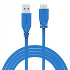 3 0 Speed Accelerator Type A Micro B USB3 0 Data Sync Cable for HDD Hard Drive Samsung S5 Note3 blue