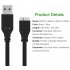 3 0 Speed Accelerator Type A Micro B USB3 0 Data Sync Cable for HDD Hard Drive Samsung S5 Note3 blue