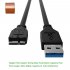 3 0 Speed Accelerator Type A Micro B USB3 0 Data Sync Cable for HDD Hard Drive Samsung S5 Note3 black