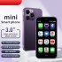3 0 inch Xs15 Mini Smartphone 2GB RAM 16GB ROM Android 8 1 Dual Sim Dual Standby Wifi GPS Mini Cellphone Black