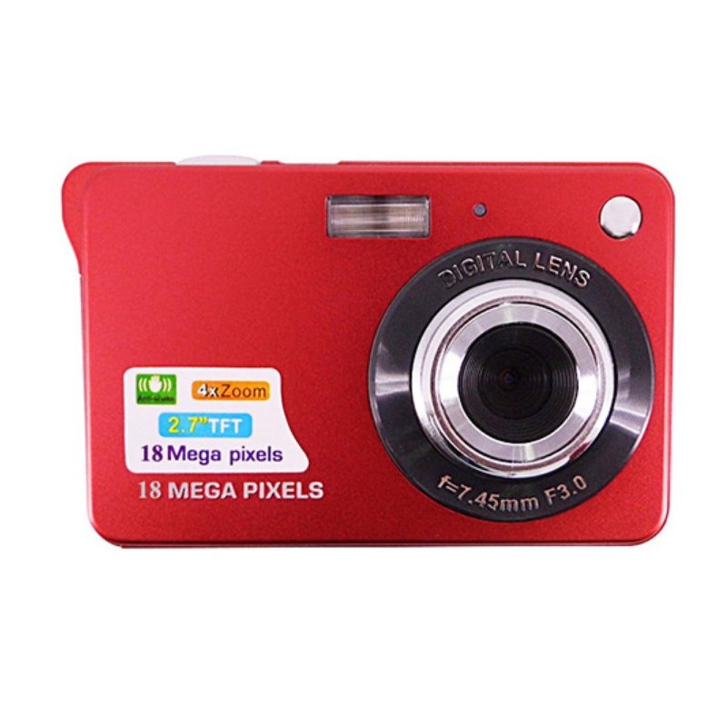 Portable Digital Video Camera - Red