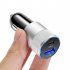 3 1a 15w Car Charger Usb Pd Aluminum Alloy Cigarette Lighter Adapter Car Auto Replacement Battery Fast Charger black