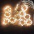 3 2 Meters Curtain Lights 8 mode USB Remote Control Copper Wire Decorative Curtain Lights Fairy Lights LED Lights String Warm White