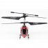 3 5 Channel Remote Control Helicopter with Gyro and Light Anti shock RC Toy Helicopter for Children Red