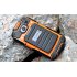3 5 Inch Rugged Android Phone can take a splash due to a IP53 rating water resistant level  or drop and bang it around as it has a shockproof casing