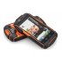 3 5 Inch Rugged Android Phone can take a splash due to a IP53 rating water resistant level  or drop and bang it around as it has a shockproof casing