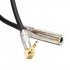 3 5 Male Plug Jack Stereo to 6 35 Female Stereo Extension Cable Angled Audio Line cable As shown