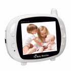 3.5 inch LCD Screen Wireless Digital Baby Monitor Two Way Audio Video Baby Monitor <span style='color:#F7840C'>Night</span> Vision Lullaby Camera