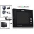 3 5 inch LCD monitor for CCTV camera installation and testing  