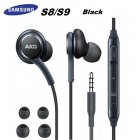 3.5mm Akg Wire Headset In-ear With Microphone <span style='color:#F7840C'>Earphones</span> For Most Smartphones black