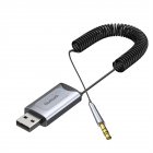 3.5mm Car Bluetooth 5.0 Receiver Handsfree Kit Tf Card Player