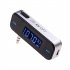3 5mm Car Music Audio Fm Transmitter Car Kit Lcd Display Mini Wireless Transmitter Compatible For Android Iphone black