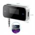 3 5mm Car Music Audio Fm Transmitter Car Kit Lcd Display Mini Wireless Transmitter Compatible For Android Iphone black