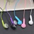 3 5mm Computer Earphone Crystal Cable MP3 Earphone Earbud for Universal Smart Phone green