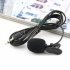 3 5mm Computer Microphones Mini Lavalier Mic Tie Clip Lapel Pc Microphone For Speaking Singing Speech High Sensitivity 3 5MM  section computer
