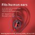 3 5mm Earphone 90 Degrees Elbow Plug in Volume Wire Control Gaming Headset In ear Subwoofer Music Earbuds White