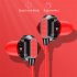 3 5mm Earphone 90 Degrees Elbow Plug in Volume Wire Control Gaming Headset In ear Subwoofer Music Earbuds White