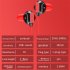 3 5mm Earphone 90 Degrees Elbow Plug in Volume Wire Control Gaming Headset In ear Subwoofer Music Earbuds White