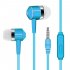 3 5mm Earphone In ear Stereo 1 2m Wired Headset with Mic Compatibility Smartphones  white