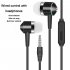 3 5mm Earphone In ear Stereo 1 2m Wired Headset with Mic Compatibility Smartphones  white