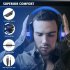 3 5mm Gaming Headset MIC LED Headphones Stereo for PC PS4 Slim Pro Xbox one X S blue