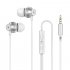 3 5mm In ear Wire controlled Earphone Copper Driver Hifi Subwoofer Music Headset Comfortable Sport Headphones blue